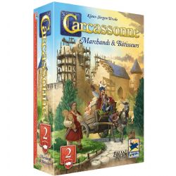 JEU CARCASSONNE - EXTENSION 2 : MARCHANDS ET BÂTISSEURS
